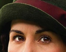 Lady Mary Crawley's perfectly arched and snarky Brows. (Parody brows.) Downton Abbey. Michelle Dockery talking about @L_MarysEyebrows: Oh, that is hilarious. ^^