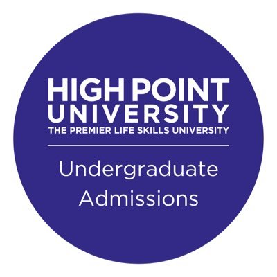 Welcome to the official Twitter page of @highpointu’s Office of Undergraduate Admissions! To schedule a tour: https://t.co/ARHVqyvgRr