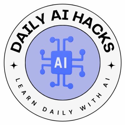 DailyAITips's profile picture. 🤖 Your daily dose of #AI insights 💡 | Demystifying artificial intelligence one tip at a time 🚀 | For beginners and pros alike 💼 | #DailyAITips