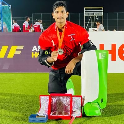 🏑Professional Hockey Goalkeeper
🇵🇰National Team
Department MPCL
Sponsor Obo goalkeeper and Matador stick
Alhamdulillah for everything ❤