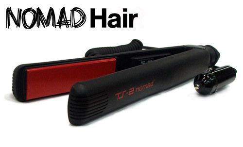 Do anything with your hair from the convenience of your car. Platinum quality hair straightener with a 12v adapter