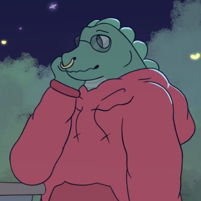 AvocadoFlame's profile picture. 🌿 23 and silly as hell! 🦷 | Taken by a cute af goat @bardbanana 🏳️‍🌈|