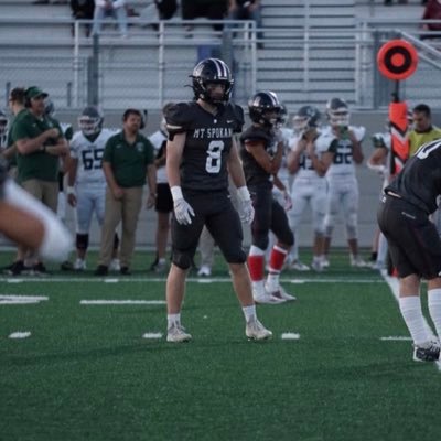 Mt. Spokane | 2024 | 4.4 GPA | 2023 1st Team All-league Linebacker | 6’2” 200 | LB/FB |