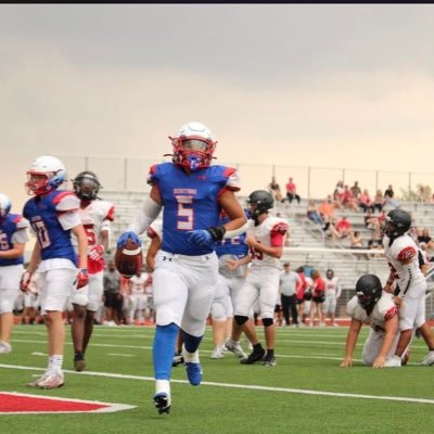 C/O ‘26 | Age: 16 | RB, OLB, SS, ATH | 5’8 | 170|Midlothian heritage high school | 3.5 gpa | 🏈Damartheboss@gmail.com phone number 951-420-3215