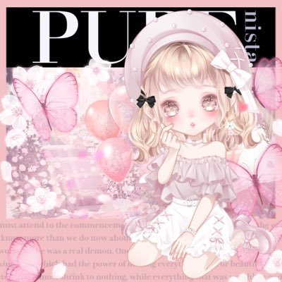 ピュアニスタ専用垢作ってみました⋈♡*｡ﾟ 無言フォロー失礼しますෆ