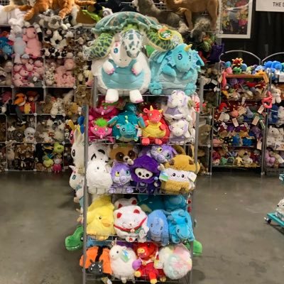 The Plushie Zoo vends at fandom conventions up & down the East Coast. We have plush from A-Z, microscopic to prehistoric.