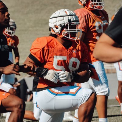 SHSU DT , 1x all region, 3x all conference player, 6’2 280 lbs, 3.72 GPA