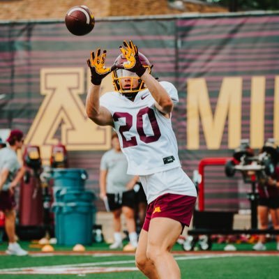 WR @ Minnesota Gopher Football