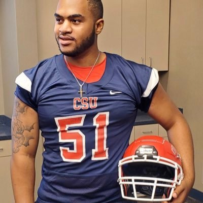 @ColumbusStateFB🎓|LT,DE |6’3|265|2nd team all region|Squat 505| Bench 270|Power clean 235|