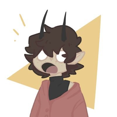 19/ I draw :D/ nonbinary aroace spec lesbian ^_^