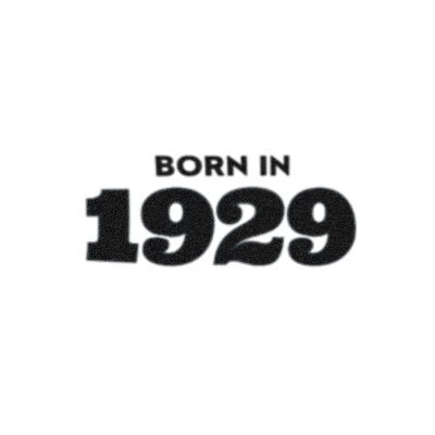 Born in 1929