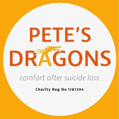 Pete's Dragons, an award winning charity providing specialist and bespoke support to those affected or bereaved by suicide.
#ComfortAfterSuicideLoss