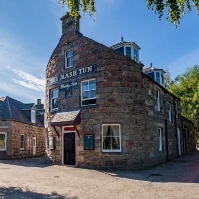Welcome to The Mash Tun Hotel in Aberlour, in the heart of Scotland's Malt Whisky Country.

Riverside Inn * Iconic Whisky Bar * Whisky-Cigar Shop