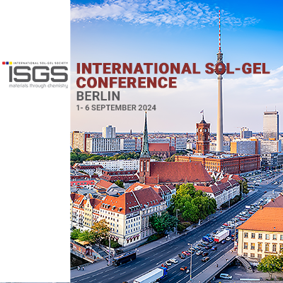 Sol-Gel2024 will bring together experts in the fields of inorganic and organic-inorganic hybrid materials prepared by sol-gel and related soft chemistry routes.