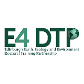 The E4 DTP is Edinburgh's multidisciplinary NERC Doctoral Training Partnership for the environmental sciences.