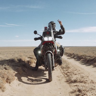 Italy to Nepal on a 1988 motorcycle.