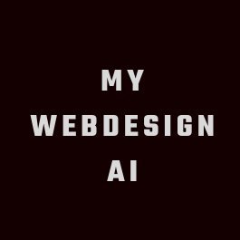 mywebdesignai's profile picture. "Crafting stunning websites with the power of artificial intelligence. 🚀✨"