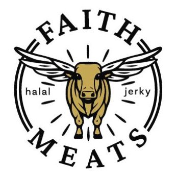Faith Meats offers all-natural grass-fed Angus beef jerky halal certification pending.