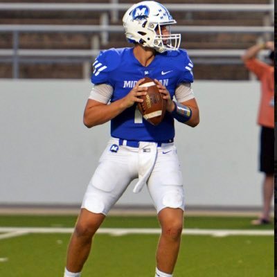 CO’24| Midlothian H.S| 6’2,195lb| QB| 3.7 GPA