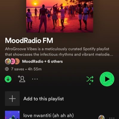 MoodRadio Playlist