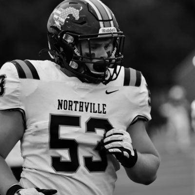 @ButlerUFootball Northville High School, 1st Team All State. Academic All State. Team Captain.