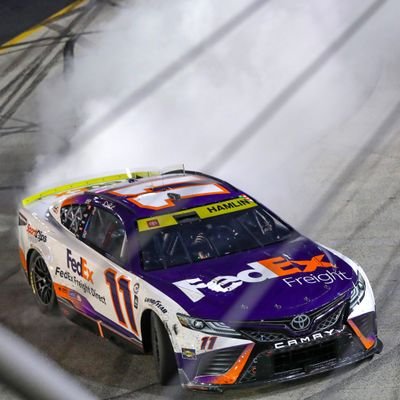 Denny Hamlin is my favorite driver. and that's about it. He/Him. #dh11, #kfb8,#Aj16, #pk48,#bp53