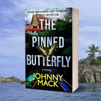 Author of the forthcoming thriller THE PINNED BUTTERFLY, set in Thailand. Johnny Mack is the pen name of an award-winning writer of books that aren’t thrillers.