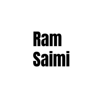 ram_saimi_ Profile Picture