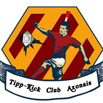 Tipp-kick Club Axonais
🎲Premier club de #tippkick de France ! 🇨🇵🐓
📍Salle de l'Octroi - av Jean Monnet @villedelaon
📧 tkc.axonais@gmail.com