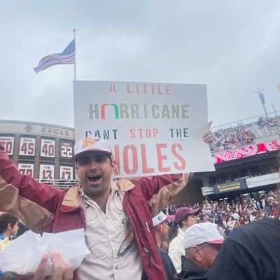 FSU🍢, New York Islanders🏒, and Yankees⚾. Reddit Refugee. Free Speech Absolutist