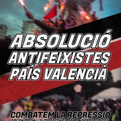 Nou perfil de la Coordinadora de Col·lectius Antifeixistes del País Valencià ✊⚫🔴🤝
https://t.co/vW2rAYR0Z5