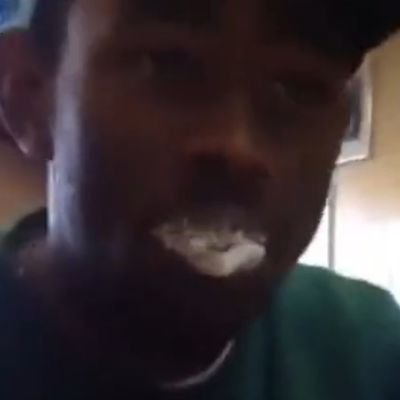 tyler the creator eating whipped cream
@N1C3xL1F3