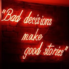 Do not forget that the motto of the owner of this place is