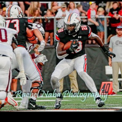 5’10-185Ibs-1st Team All-State Running back