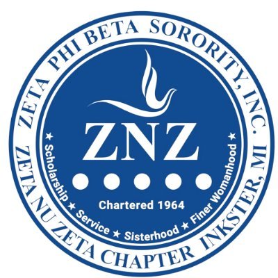 Zeta Phi Beta Sorority, Inc . Zeta Nu Zeta Chapter . Chartered 1964 .