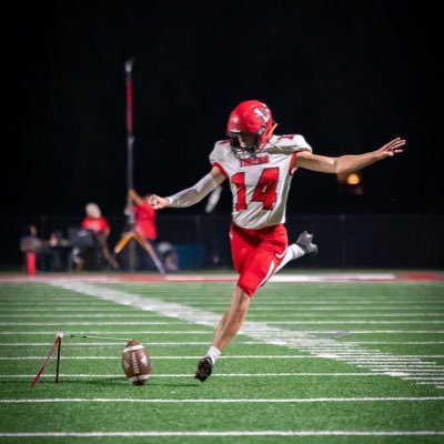 (2023 TN https://t.co/w3TD7RUcQw Semi finalist) 2023 4A All-State x2.Reg 6 4A Kicker of Yr 23,22,21, All West TN 1st Team Kicker 23, 22.4yr HS Soccer Capt-4.0gpa 6’2 185lbs