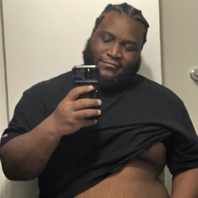 What a time to be black, gay, and fat. 30 cis he/him