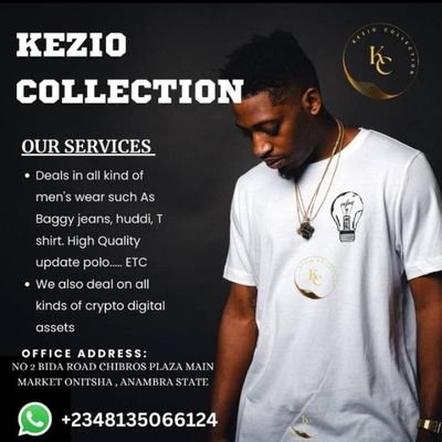 🔔🔔Deals in all kind of men's wear such As Baggy jeans, huddi, T shirt. High Quality update polo..... ETC
🔔🔔Also deals on all kind of crypto digital assest