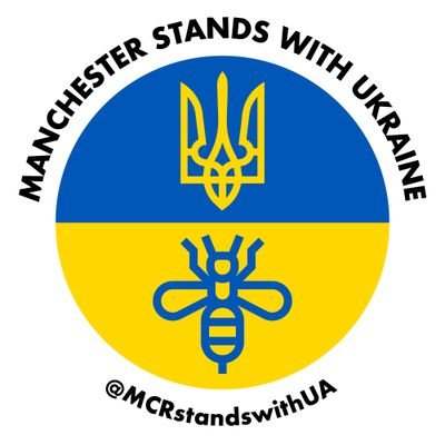 Manchester stands with Ukraine every Saturday at 2PM at St Peter's Square 🇺🇦🐝 | We are on IG/TG/FB/TikTok/Bluesky under MCRstandswithUA