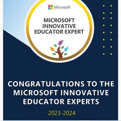 Social worker🌹
#MicrosoftCertifiedEducator
MlE Educator Expert 2022_2023