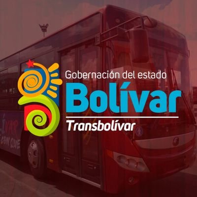 Transporte Público del estado Bolívar, C.A 
#BolívarRenace💚 #BolívarTieneConQue💙 #JuntosHacemosMás💛