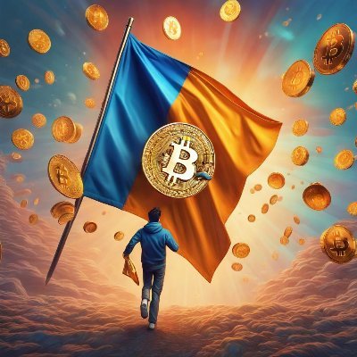 A person carrying a flag leading to a fair monetary system and financial freedom. 💙 https://t.co/ddqXIvXX5S Army