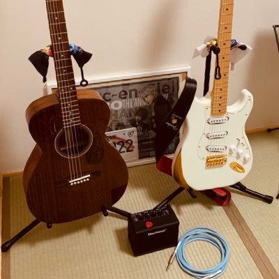 ギター専用アカウント/ Fender Ken Stratocaster Experiment#1、GUILD M-120 /ソロギター フィンガースタイル大百科サロン会員 / コーヒーとギターが好きです☕️
