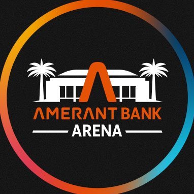 Home of the @flapanthers & the biggest shows in South Florida – welcome to Amerant Bank Arena🌴