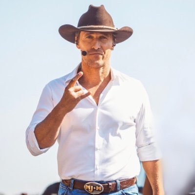 mcconaughe2's profile picture. Private twitter page of Matthew McConaughey and the Just Keep Livin' Organization