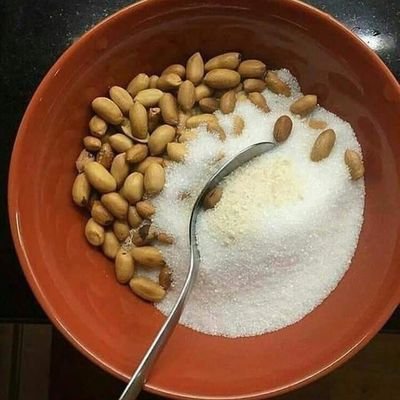 My passion for garri can not be expressed with words alone. It can only be expressed through garri alone