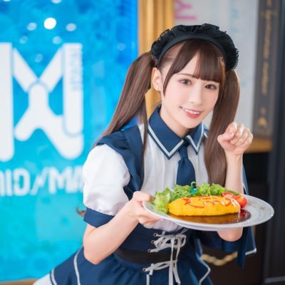 秋葉原・名古屋大須のメイドカフェ 「MAID/MADE(メイドメイド)」です💫｜遠い未来、感情を失くしてしまった人類を救うため、未来からやってきた魔導人形（マギアロイド）=メイドさん｜営業時間12:00~22:00(L.O21:30)｜
制服デザイン @ramdayo1122｜秋葉原店オープンしました💖