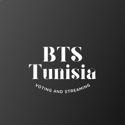 First Tunisian account dedicated to Streaming & Voting for @BTS_twt 🎶