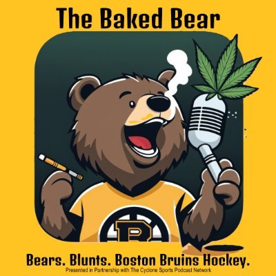 Bears. Blunts. Boston Bruins Hockey. Welcome to The Baked Bear Podcast with @MY_Bruins here to talk B’s and fandom! #NHLBruins #KeepItBaked #HighKu #HighTake