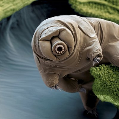 A Tardigrade that's heading for extinction.
Solo un Tardígrado camino a la extinción.
Nacido / Born : 322 ppm de CO2